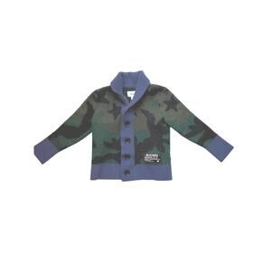Little Kids Diesel Camo Kroxi Cardigan Sweater Size 6